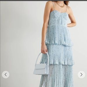 self portrait tiered floral dress